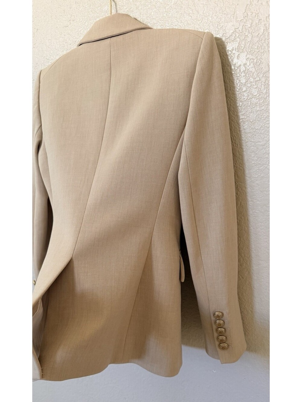 New Veronica Beard Miller Dickey Jacket In Heathered Sand Size 2 $798 - Picture 9 of 13